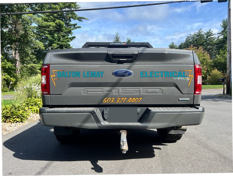 The truck, on a photo