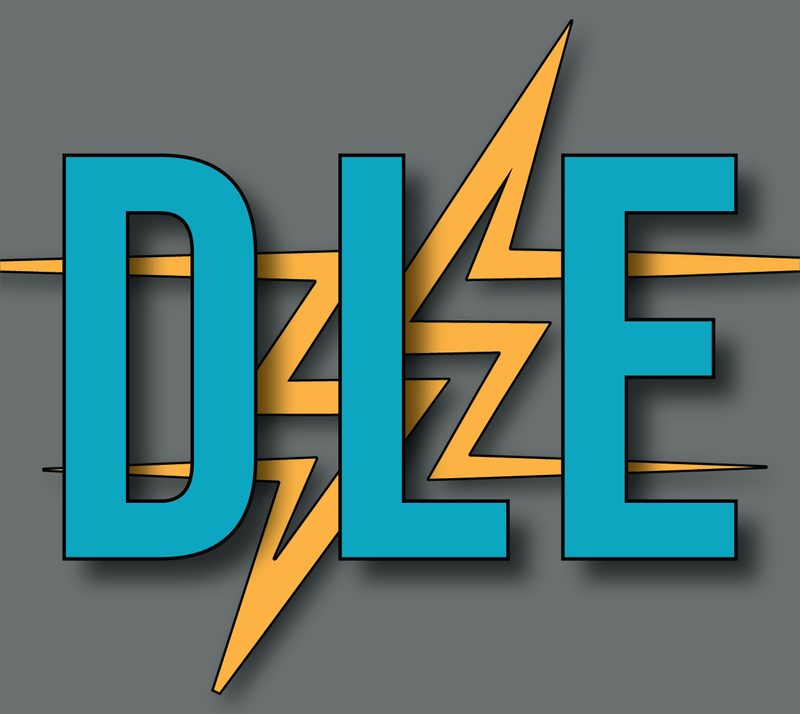 DLE monogram
