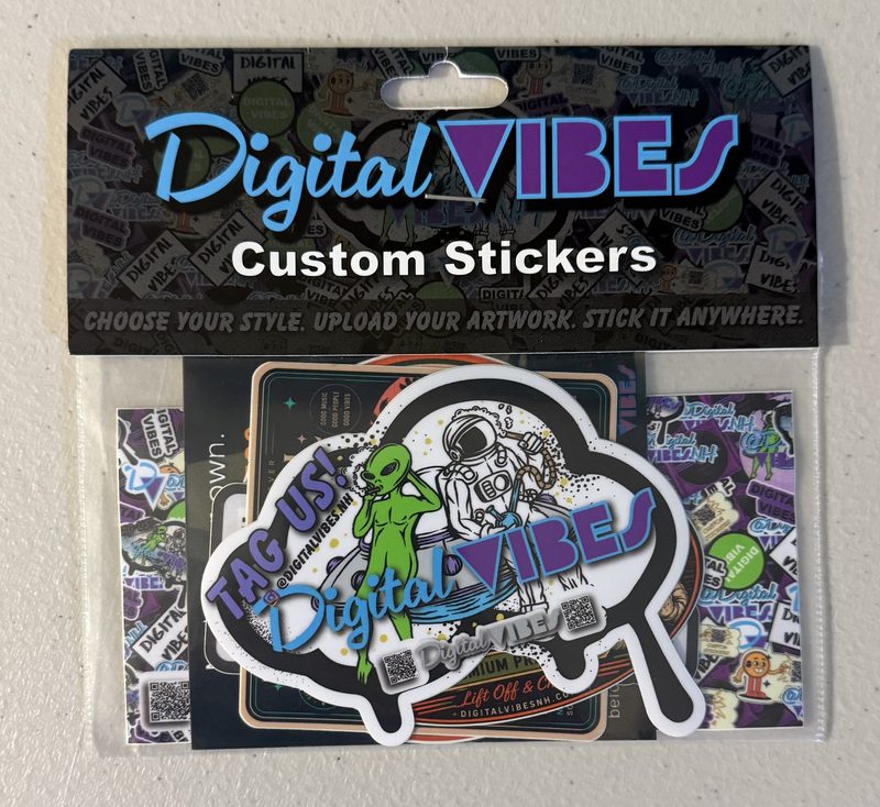 The free sticker pack